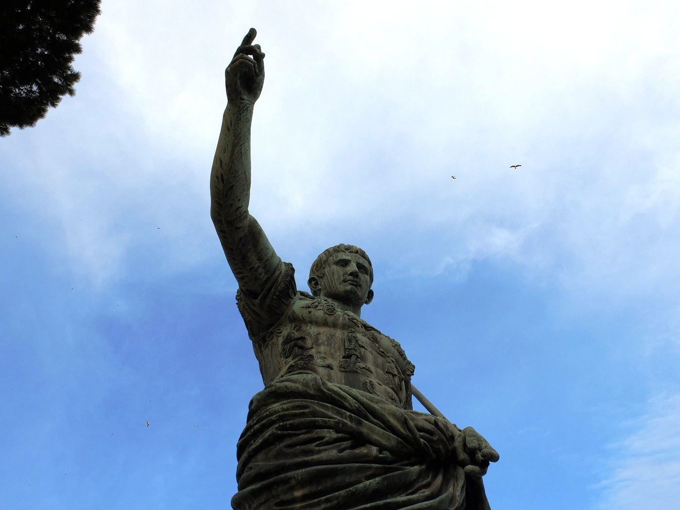 Statue d'Auguste à Rome