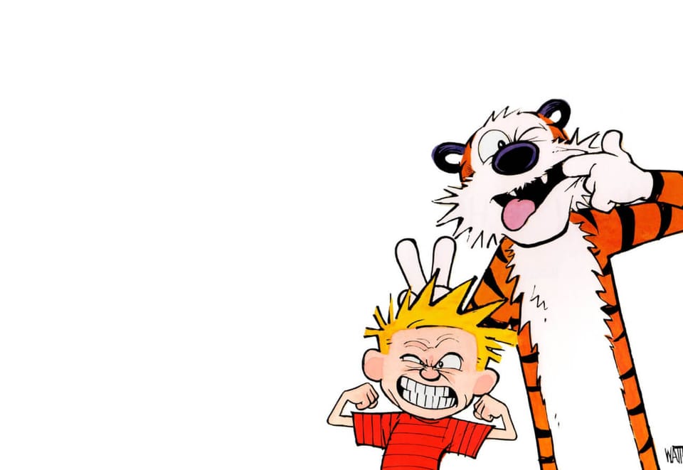 Calvin et Hobbes en français, les strips et BD incontournables