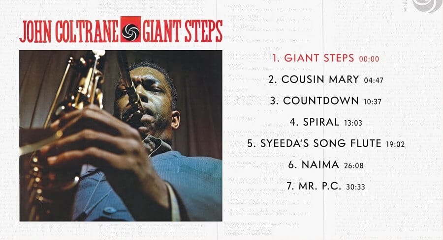 Giant Steps - John Coltrane - Jazzothèque idéale