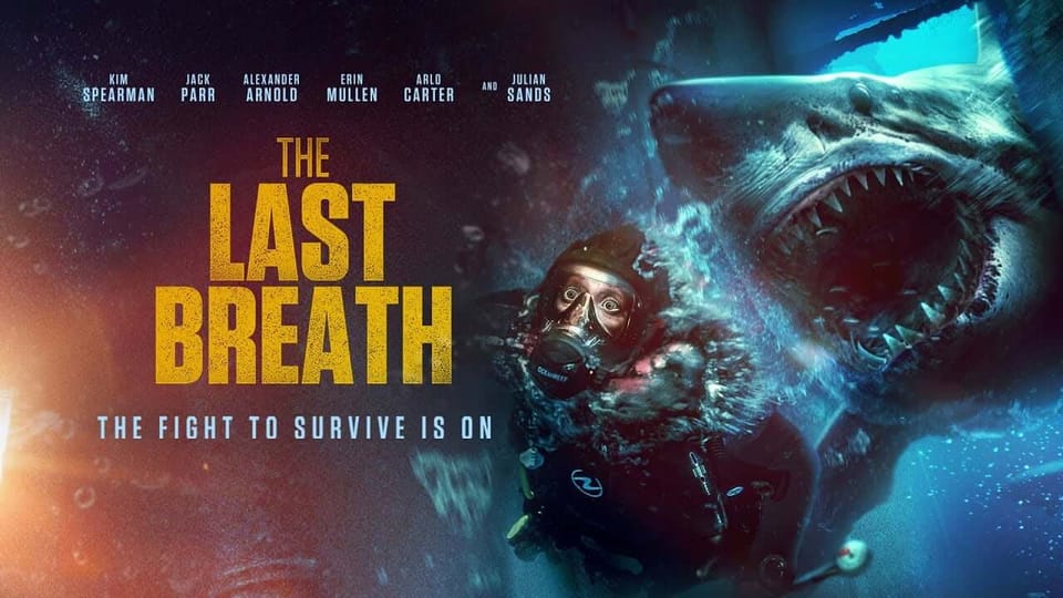affiche du film de requins The Last Breath sorti en 2024